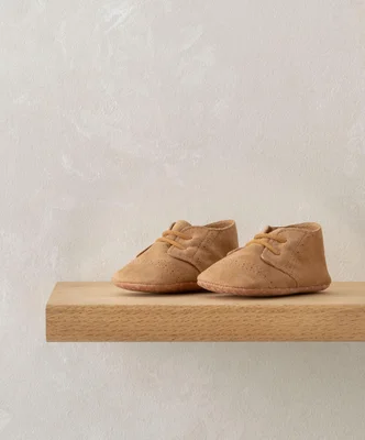 Suede Pram Shoes