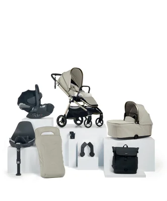 Vardo Pushchair Bundle with Cybex Cloud T+ Car Seat & Base