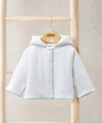 Velour Hooded Jacket