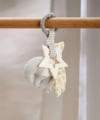 Mamas & Papas Linkie Teething Toy, Welcome To The World, Safari