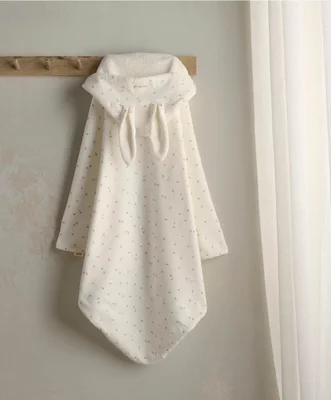 Welcome to the World Seedling Seed Hooded Baby Towel