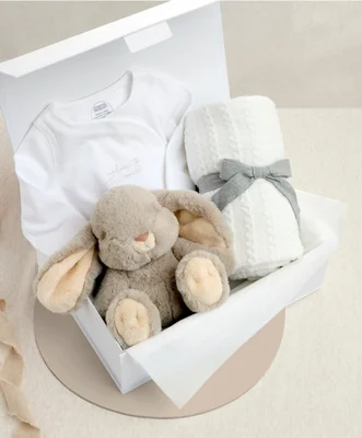 Weisse Welcome to the World Geschenkbox - 0-3 M