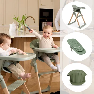 Mash High Chair Bundle - Sage - Sage
