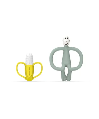 Matchstick Monkey Banana & Monkey Teething Set - Multi
