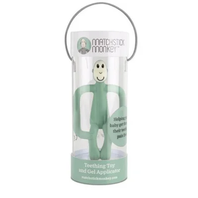 Matchstick Monkey Mint Green Original Teething Toy - Mint Green