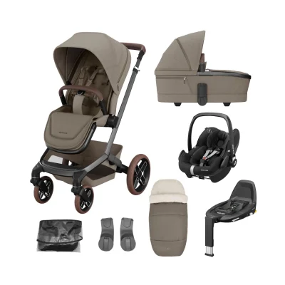 Maxi Cosi Fame 8 Piece Pebble PRO Travel Bundle