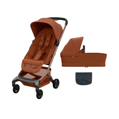 Maxi Cosi Fame Cabin Stroller and Carrycot Bundle - Copper Terra
