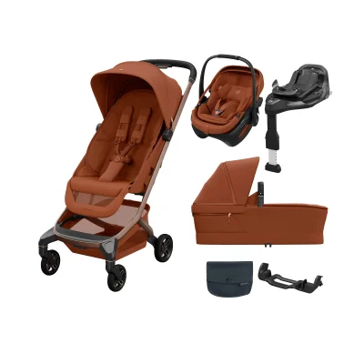 Maxi Cosi Fame Cabin Zero G Bundle - Copper Terra