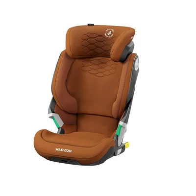 Maxi-Cosi Kore i-Size High Back Booster Seat, 3.5 - 12 years, 100 - 150 cm, ISOFIX Car Seat, Adjustable Height/Width, Side Protection System Plus, Quick & Easy Buckle Up, Authentic Black - Authentic Cognac / isize-100-150