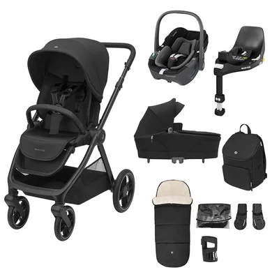 Maxi-Cosi Oxford+ Complete + Pebble 360 Travel System (9 pieces)