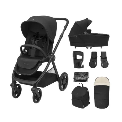 Maxi Cosi Oxford+ (PLUS) 7 Piece Essential Bundle - Twillic Truffle