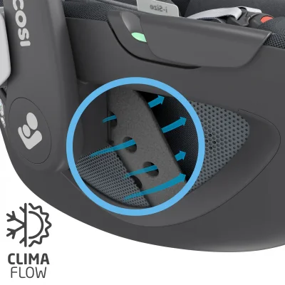 Maxi Cosi Pebble 360 i-Size Baby Car Seat + FamilyFix 360 Base - Essential Graphite — image 12