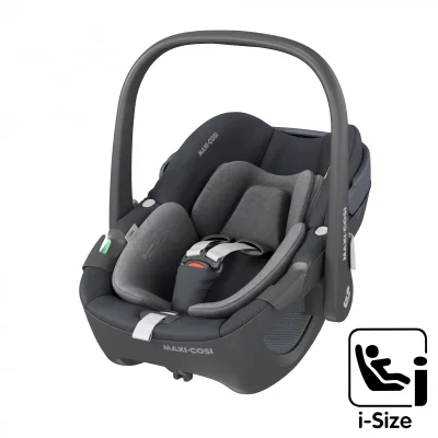 Maxi Cosi Pebble 360 i-Size Baby Car Seat + FamilyFix 360 Base - Essential Graphite — image 10