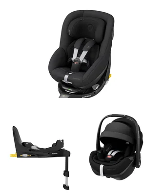 Maxi Cosi Pebble 360 Pro2 Bundle with Pearl 360 Pro Car Seat & FamilyFix 360 Pro ISOFIX Base