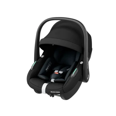Maxi-Cosi Pebble S Car Seat - Tonal Black - FamilyFix S Base - No Base