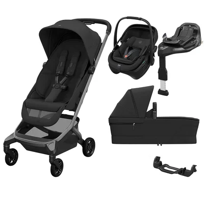 Maxi-Cosi Zero G Travel System with Fame Cabin & Coral Slide Pro