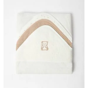 Maybe Baby Cuddle And Dry Hood Neutral Towels