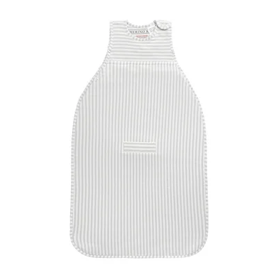 Merino Kids Go Go Sleeping Bag - Duvet Weight - Variegated Stripe Mist - Variegated Stripe Mist