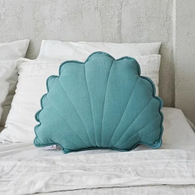 Minicamp Linen Seashell Cushion