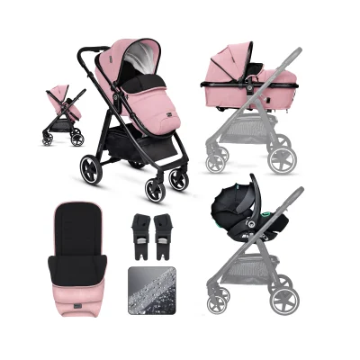 miniuno Toura Travel System with Lie Flat i-Size Carseat