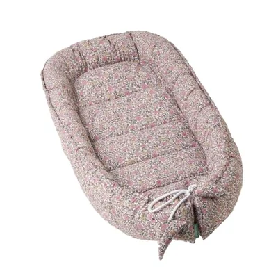 molis&co - Baby Nest Pod for Newborn - Dusty Rose / 70 cm - 85 cm