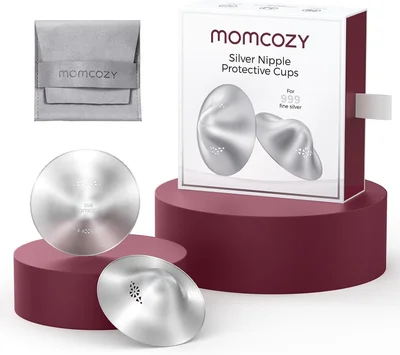 Momcozy 999 Silver Nursing Cups & Nipple Shields