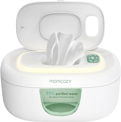 Momcozy Baby Wipe Warmer - White