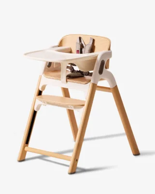 Momcozy DinerPal High Chair - Natural Wood Color