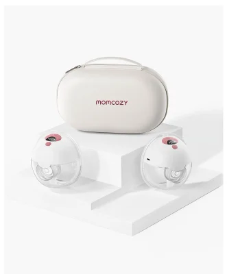 Momcozy Double M5 Wearable Electric Breast Pump - Maroon
