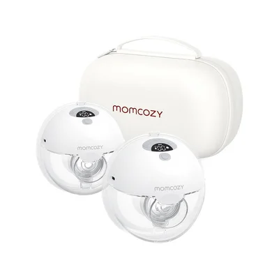 Momcozy Double M5 Wearable Electric Breast Pump - White