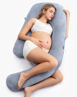 Momcozy Cooling Comfort Pregnancy Pillow