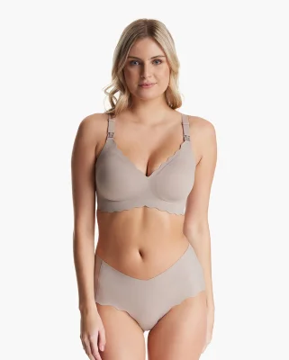 Momcozy Jelly Strip seamless maternity bra YN46