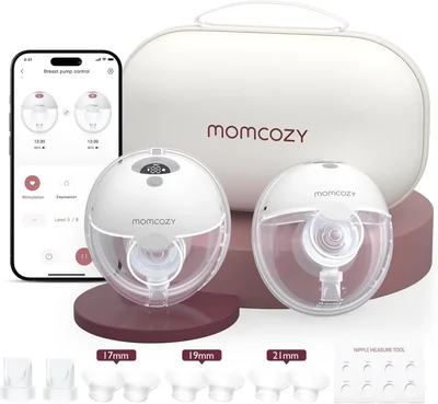 Momcozy M5 Wearable Double Electric Breast Pump