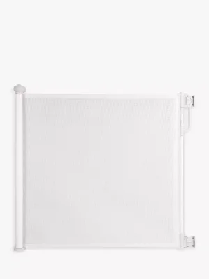 Momcozy Retractable Baby Gate, White