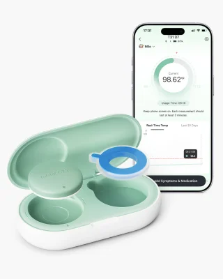 Momcozy Smart Baby Thermometer – Medical-Grade Accuracy & Real-Time App Monitoring - Default