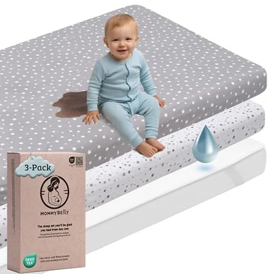 Mommybelly Next-to-Me Crib Sheet Set – 50/55 x 90 cm - Stars