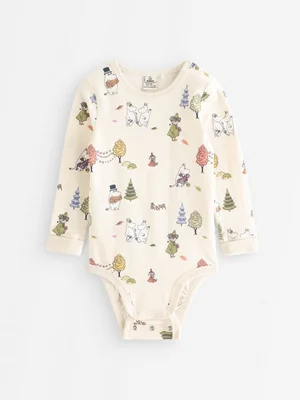 Moomin long-sleeved bodysuit