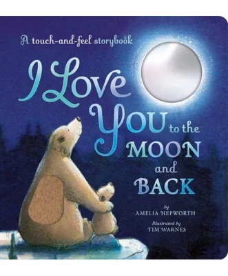 Moon and Back Board Book - Multi