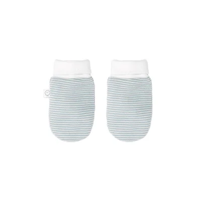 MORI Baby Mittens - Blue Stripe