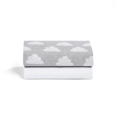 Moses Basket 2 Pack Fitted Sheets – Sand