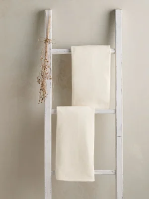 Mamas & Papas 2 Pack Moses Basket/Carrycot Fitted Sheets, Cream (78x35x10cm) - Cream / Regular