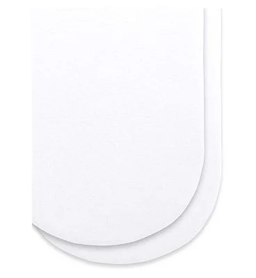 Moses Basket/Pram 2 Pack Fitted Sheets
