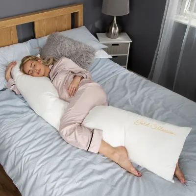 Mother & Baby Organic Cotton 6ft- 3 in 1 Maternity Pillow - Default