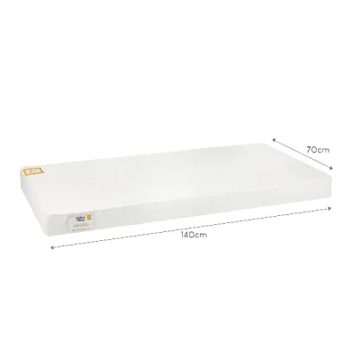 Mother&Baby White Gold Anti-Allergy Sprung Cot Bed Mattress