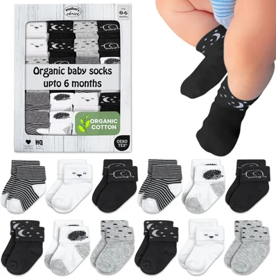 Mother's Choice Organic Cotton Baby Socks