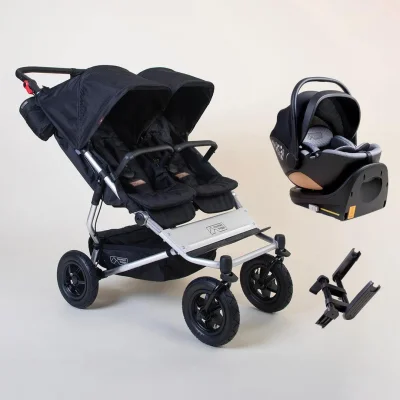 Mountain Buggy Duet Travel System - Caviar