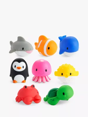 Munchkin Ocean Squirters Bath Toy, Pack of 8 - Default