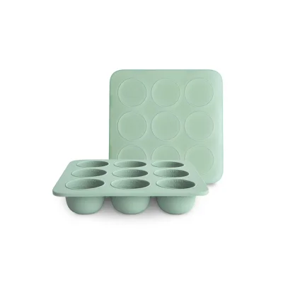 Mushie Baby Food Freezer Tray - Cambridge Blue