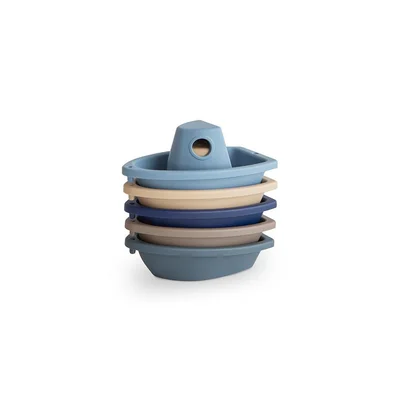 Mushie Bath Play Set - Boats Ocean / 10+ months
