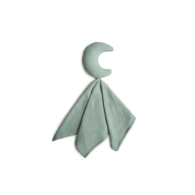 Mushie Lovey Blanket - Moon/Roman Green